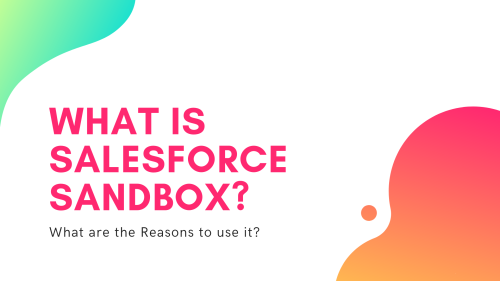 What is Salesforce Sandbox? What are the Reasons to use it?